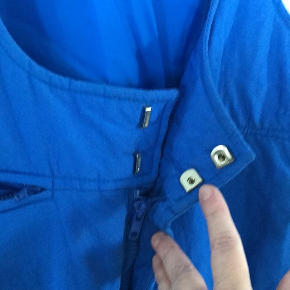 🏂❄️SNOW PANTS OVERALLS BLUE SIZE XL LONG 40Wx47L GREAT CONDITION! - Picture 3 of 9